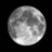 Moon age: 13 days, 23 hours, 36 minutes,100%